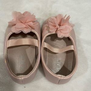 Beautiful pink baby girl flats